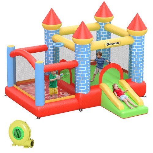 Outsunny bouncy castle fun - bouncy,
