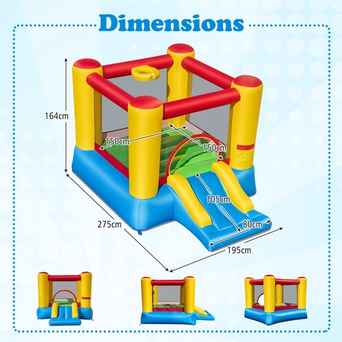 Inflatable bounce house - bounce, kids