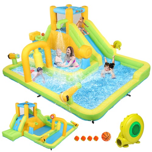 Bouncy castle with - castle,