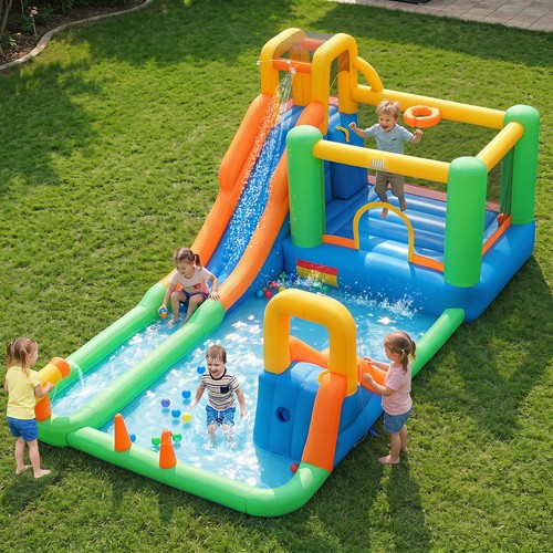 Bouncy castle with - 11-in-1,