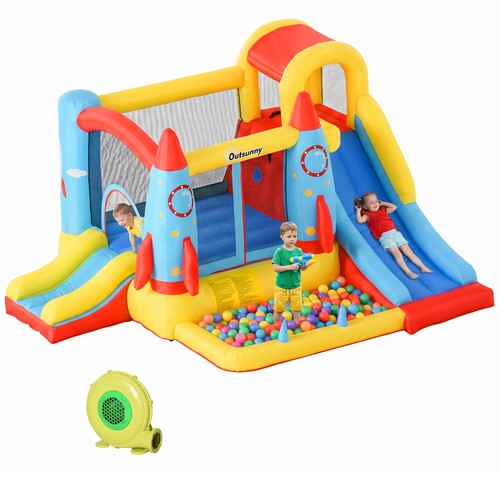 Outsunny bouncy castle with - castle,