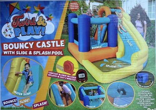 Twirl play bouncy castle - twirl,
