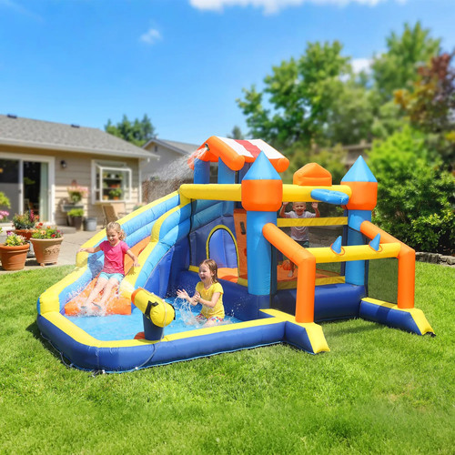 Bouncy castle kids inflatable - bouncy,