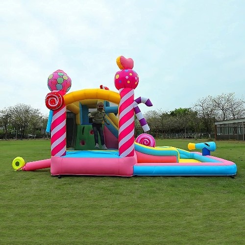 Inflatable bounce 550w house - 550w,