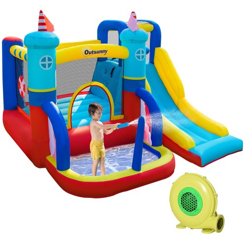 Outsunny kids bouncy castle - outsunny,