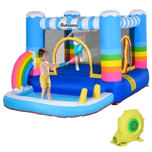 Outsunny kids bouncy - outsunny, castle