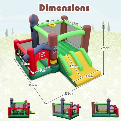 Inflatable bounce house - bounce, kids