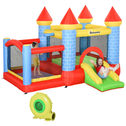 Bouncy castle slide pool - castle,