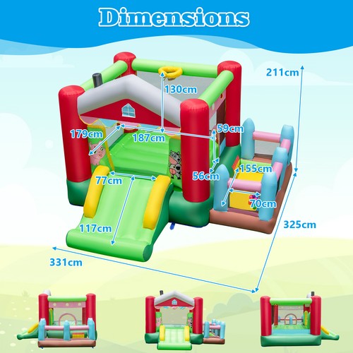 Farm themed bouncy - farm,