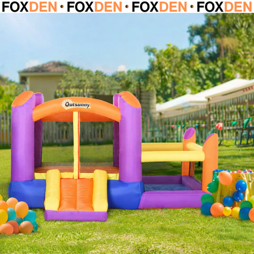 Kids bouncy castle house - castle,