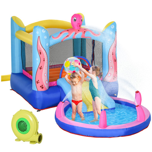Bouncy castle slide - castle,