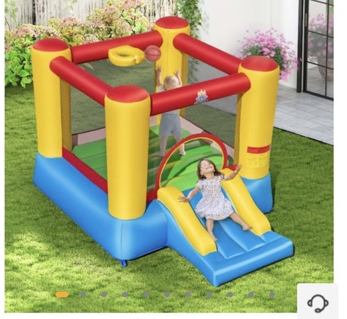 Costway inflatable bounce - costway,